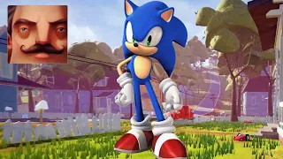 Hello Neighbor - New Neighbor Sonic the Hedgehog Act 2 Random Gameplay Walkthrough