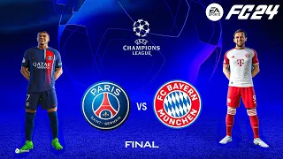 FC 24 - PSG vs Bayern Munich | UEFA Champions League Final | 4K60