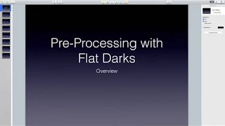 PixInsight Preprocessing With Flat Darks