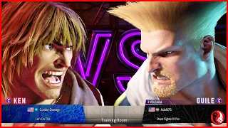Street Fighter 6 Closed Beta | Ken vs Guile
