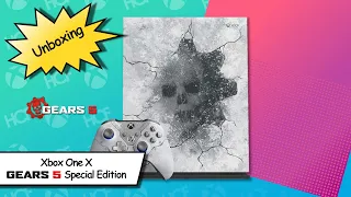 Xbox One X Gears 5 Limited Edition 1TB Console Bundle | Unboxing