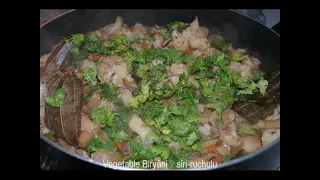 🥹HOW TO MAKE VEGETABLE BIRYANI (STEP BY STEP GUIDE FOR BEGINNERS)🥗✊ Vegetable Biryani @siriruchulu