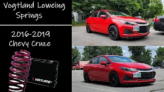 2019 Chevy Cruze - Vogtland Lower Spring Install