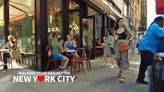 [4K] NYC Manhattan Summer Walk - 14th Street, 5th Avenue, Flatiron Public Plaza & Broadway, Travel
