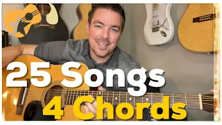 25 Country Songs Using 4 Chords