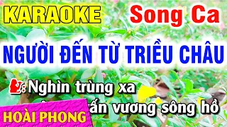 Karaoke Người Đến Từ Triều Châu Song Ca Nhạc Sống Dể Hát | Hoài Phong Organ