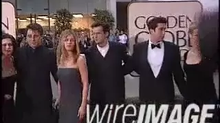 Cast Of Friends 1998 Golden Globes Awards Red Carpet Arrivals