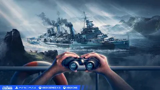 World of warships : legends : BELFAST : Старая имба победы не испортит )