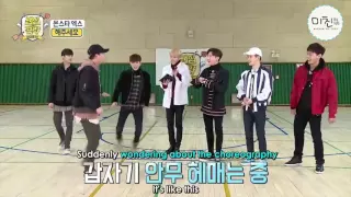 [ENG SUB] MONSTA X dance to GFRIEND song