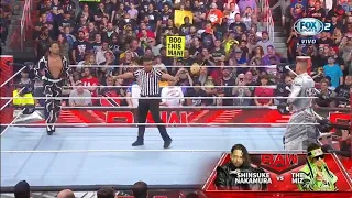 Shinsuke Nakamura Vs The Miz - WWE Raw 15/05/2023 (En Español)