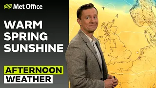 09/05/24 – Warm and bright for most – Afternoon Weather Forecast UK – Met Office Weather