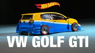 Volkswagen GOLF GTI Custom Hot Wheels