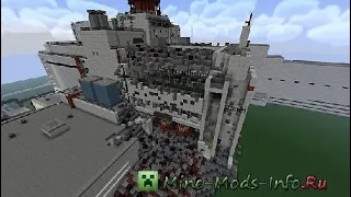 Взрыв Чернобыльской АЭС в Майнкрафте [ПЕРЕЗАЛИВ] I The explosion of the CNPP in Minecraft