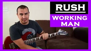 Guitar Lesson - Rush - Working Man - Beginner Lesson