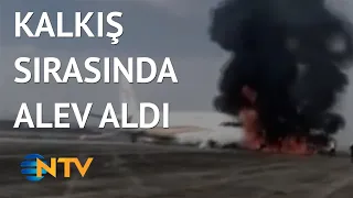 @NTV Çin’de 122 kişiyi taşıyan uçak alevler içinde kaldı