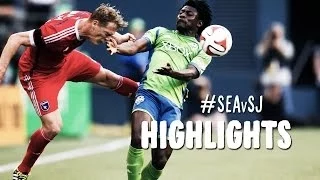 HIGHLIGHTS: Seattle Sounders vs. San Jose Earthquakes | May 17, 2014