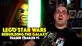 REACTION! LEGO Star Wars: Rebuild the Galaxy Teaser Trailer #1 - Disney+ Special 2024