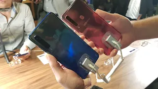 Dört arka kameralı Samsung Galaxy A9 (2018) elimizde!