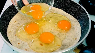 Better than pizza! Just pour eggs on the tortilla and you'll be amazed at the results!