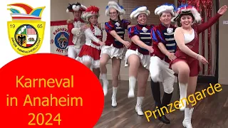 Prinzengarde - ANAHEIM KG - Prunkzitsung 2024