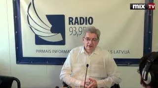 Mix TV: Профессор Леонид Рибицкис на радио Балтком
