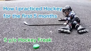 Torataro's History - 5 years old - Started to Play Hockey
