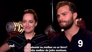 [LEGENDADO] 12 Questões com Dakota Johnson e Jamie Dornan