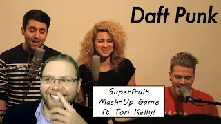 SUPERFRUIT - THE MASH-UP GAME feat Tori Kelly (Reaction!) : Behind the Curve Reacts
