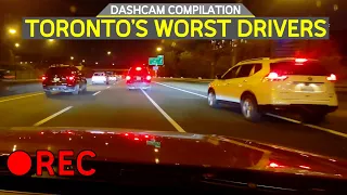 TORONTO'S WORST DRIVERS 2023 - Canada Dashcam Compilation