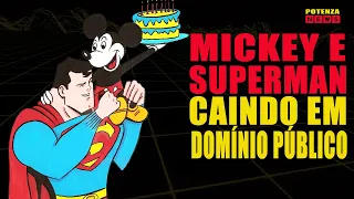 Mickey Mouse, Superman e outros personagens caindo em domínio público [news]