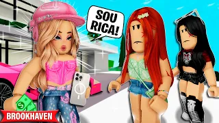 A MENINA que SE ACHAVA por TER A MANSÃO MAIS CARA DE BROOKHAVEN | Historinhas  Roblox | Bibi e Lud