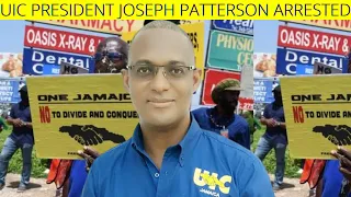 UIC PRESIDENT JOSEPH PATTERSON ARRESTED
