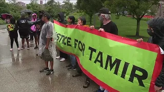 Tamir Rice family holds rally and march, reacts to Chauvin sentencing