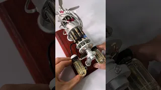 Dual cylinder enhanced version 16 cylinder Stirling engine