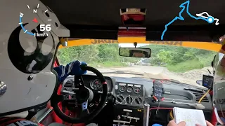 Hunsrück Rallye 2024, WP 5 Werzbacher Bruch 2, Peugeot 205 GTI 1.9, Leidgschwendner / Reinders