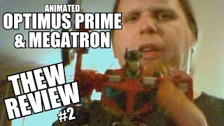 Animated Optimus Prime & Megatron: Thew's Awesome Transformers Reviews 2