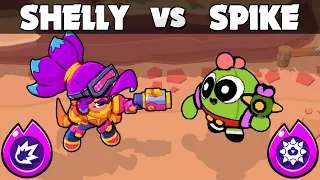 SHELLY vs SPIKE ⭐ Squad Busters