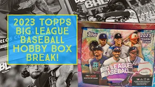 2023 Topps Big League Baseball Hobby Box Break!