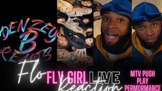 DenzeyBReacts | Flo - Fly Girl | MTV Push Live Performance (REACTION)