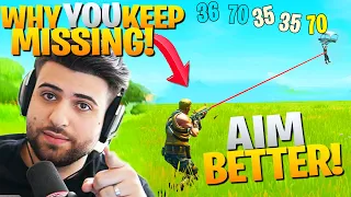 The REAL Reason You Keep MISSING Easy Shots! (Fix It!) - Fortnite Educational Commentary