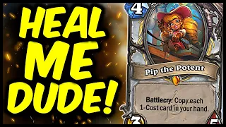 Hearthstone | NEW Overheal Priest DESTROYS the current META! 100% Winrate | Showdown in the Badlands