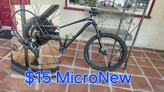 MicroNEW Shifter/Derailleur first ride and review