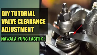 HONDA CLICK VALVE CLEARANCE ADJUSTMENT (TUTORIAL FOR BEGINNERS)