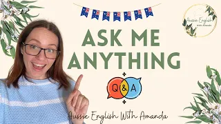 AUSSIE ENGLISH Question & Answer | Learn Australian English 🌏🇦🇺🎓