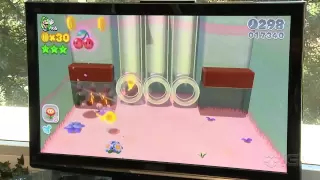 Super Mario 3D World Gameplay  Double Cherry Pass (Single-Player)