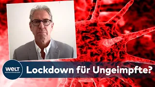 KASSENÄRZTECHEF GASSEN: „Es wird auf einen Lockdown für Ungeimpfte hinauslaufen“ | WELT INTERVIEW