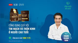 [Sống khoẻ mỗi ngày] Công dụng quý với tim mạch và thần kinh ở người cao tuổi | VTC Now