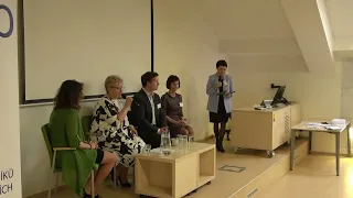 Spolupráce knihoven a škol 11 + 12 Zdravice primátorky Brna + Panelová diskuze