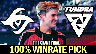 TUNDRA vs SECRET (Game 1) 100% Winrate Pick vs Counter TI11 Grand Final