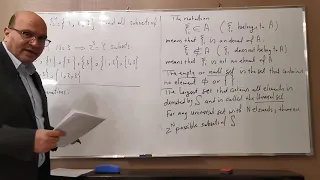 Lecture 1 : Probability Theory (Part 1)